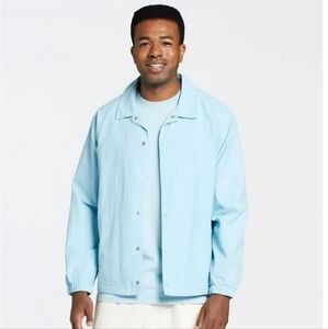 DSG X TWITCH + ALLISON Men's Coaches Jacket Cloudless Sky Size Large NWT AP-0211